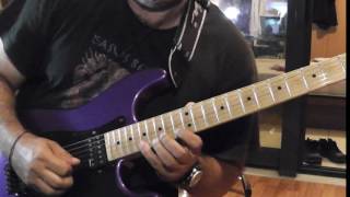 Funky Shred impro  in D minor by Panos A Arvanitis chords
