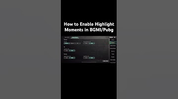 𝗛𝗼𝘄 𝘁𝗼 𝗘𝗻𝗮𝗯𝗹𝗲 𝗛𝗶𝗴𝗵𝗹𝗶𝗴𝗵𝘁𝘀 𝗠𝗼𝗺𝗲𝗻𝘁𝘀 𝗶𝗻 𝗕𝗚𝗠𝗜 #𝗯𝗴𝗺𝗶 #𝗽𝘂𝗯𝗴