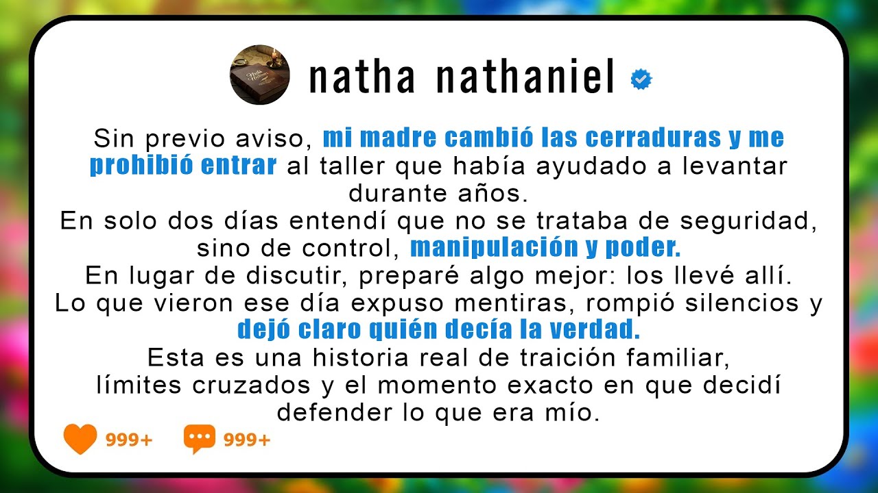Mi madre cambió las cerraduras y me prohibió entrar al taller… dos días después, los llevé allí
