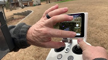 Using Phantom 4 RTK BaseStation to mark points.