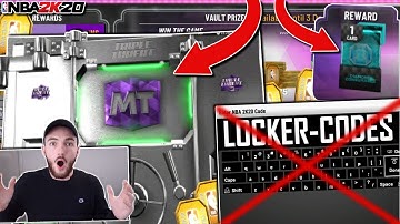 TTO VAULT BETTER THAN LOCKER CODES? NEW TRIPLE THREAT REWARDS! (NBA 2K20 MYTEAM)