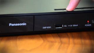 Panasonic DMP-BD91 blu-ray player - Hands on screenshot 3