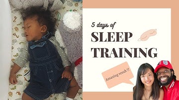 ONE WEEK OF SLEEPING TRAINING | DeeZu Family | RESULTS