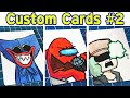 Drawing friday night funkin on pokmon cards 2  huggy wuggy  kissy missy  impostor  and more