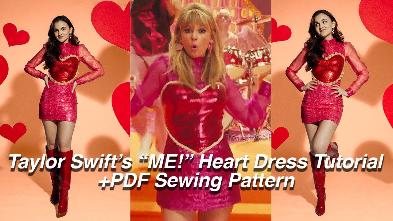 taylor swift me heart dress