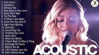 English Acoustic Cover Love Songs 2021🎄 Best Ballad Guitar Acoustic Cover Of Popular Songs Ever