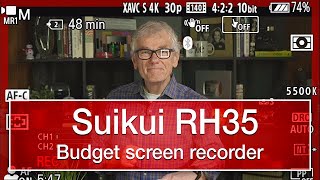 Budget HDMI screen recorder: Suikui RH35 screenshot 5