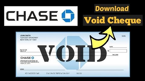 Void Cheque Chase Bank | Chase Direct Deposit Void Cheque/Check Download PDF | Find VOID Check Chase