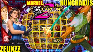 Marvel vs Capcom 2: NUNCHAKUS vs ZEUXZZ