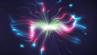 Light Lines Screensaver - Elegant 4K Abstract Background Video