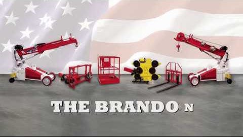 Brandon Telehandler Attachment Change