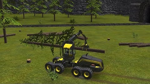 Calming Forestry Work • Tree Cutting & Wood Processing ASMR • No Talking