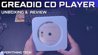 Greadio CD Player Portable with Bluetooth | Unboxing & Review