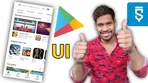 Google Play Store home  stylish UI design in sketchware hindi videos/Aauraparti