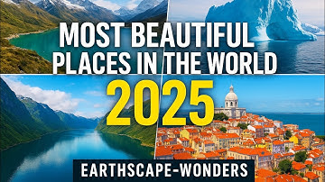 Most Beautiful Places in the World 2025 🌍 | Relaxing Piano Music & Stunning Nature Views