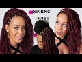 HOW TO: SPRING TWIST TUTORIAL For  Beginners /Step By Step /NO RUBBER BANDS NO CROCHET / Tupo1