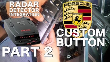 HOW TO REMOVE CENTER CONSOLE ON PORSCHE MACAN DIY FOR HARDWIRE RADAR INSTALL