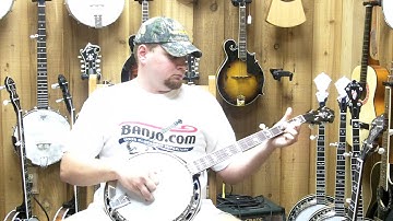Banjo.com video: demo of a new Sullivan Greenbrier 5 String Banjo