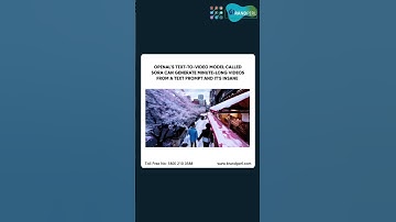 OpenAI Sora | Text to Video | SoraAI | Artificial Intelligence