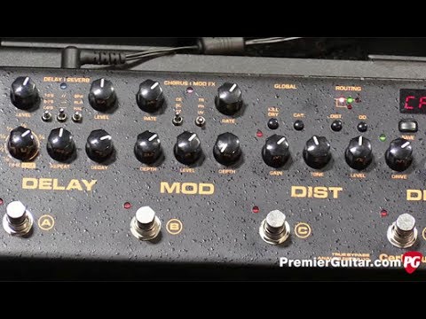 SNAMM '17 - Nu-X Effects Cerberus and Loop Core Deluxe Demos