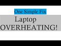 Windows 11 laptop overheating problem   one simple fix