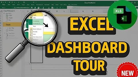 Microsoft Excel Tour: How to Use Tabs, Ribbon, and the Dashboard Like a Pro  | Learn NewGenTech