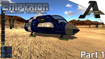 Empyrion Galactic Survival Gameplay - Part 1 - "Starting Off" (Giveaway Closed) (Pre-Alpha)