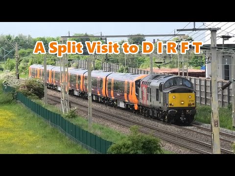 "D I R F T"  A Very Busy place for Freight Trains 25/05/23