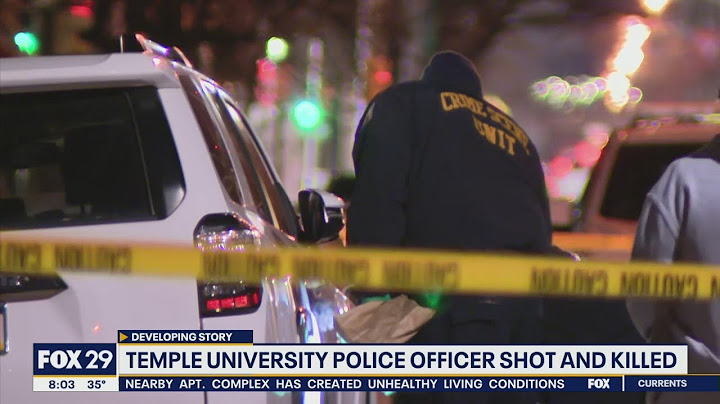 Arrest made in Bucks County in connection with Temple officer’s shooting death, sources say