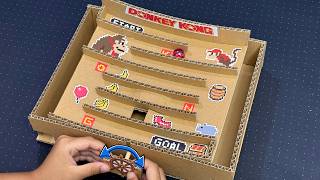 Donkey Kong Wobble Maze Game with Handle. Tutorial