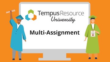 Using Multi-Assignment in Tempus Resource