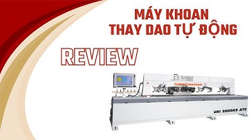 Máy Khoan Đục Ổ Khóa Bản Lề Thay Dao Tự Động – UNI 3000R6 ATC |  CABINETMASTER - 0982 600 118