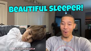 Bts Jimin Cute Sleeping Moments Reaction