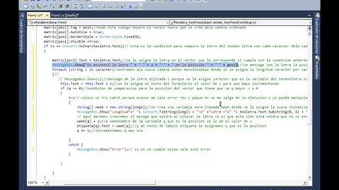 ORDENAMIENTO DE CADENAS EN UN ARRAY EN C# PARTE 3
