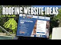 Roofing website ideas  ketron roofing design  seo