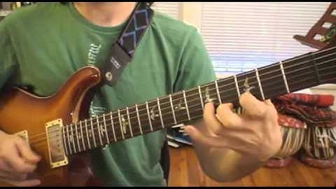 Beginning Guitar Lesson - String Skipping Exercise/Inside&Outside Picking