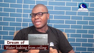 DREAM ABOUT WATER LEAKING FROM CEILING  Evangelist Joshua Orekhie