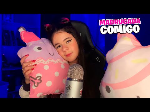 ASMR PASSANDO A M4DRUGADA COMIGO!