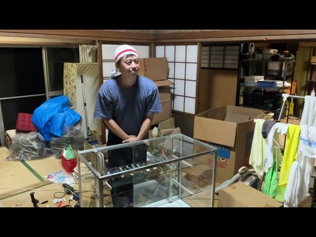 古民家29　ガラスのショーケースを復活させる