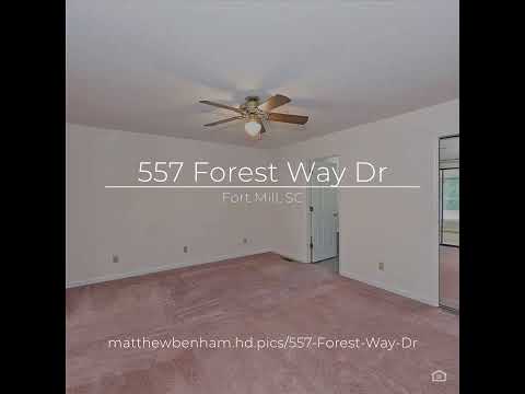 557 Forest Way Dr, Fort Mill, SC home video tour