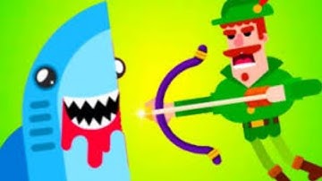 Bowmasters - Gameplay Walkthrough Part 30- 6 New Characters Upgrades (iOS, Android)