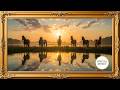 Animated 7 Horses by Golden Lake | Wealth Energy Frame TV Art [4K UHD]