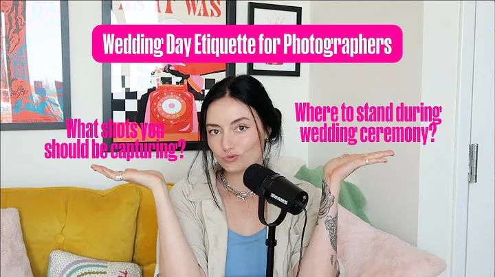 Wedding Day Etiquette for Photographers: Where to Stand During the Wedding Ceremony?