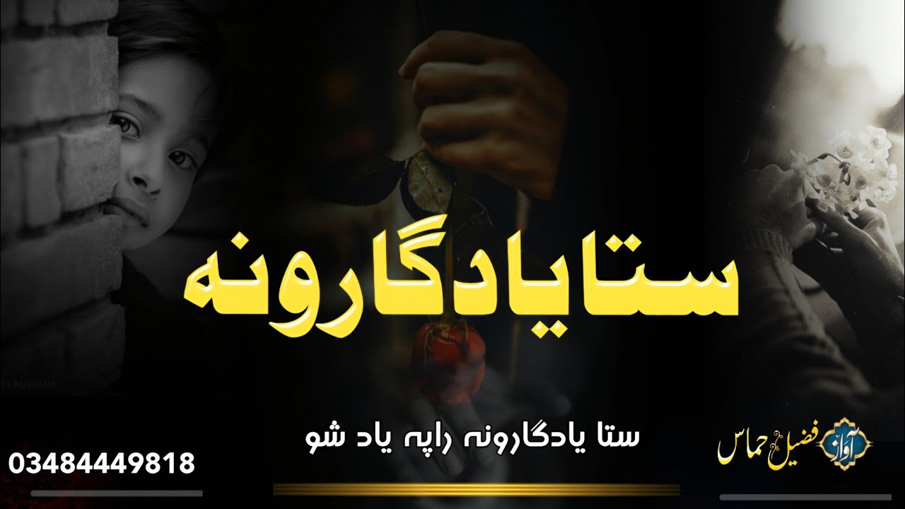 Sad Nazam | Sta Yadgarona Rapayad Sho | Awaz Muhammad Fuzail Hammas