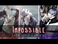 ◤Nightcore◢ ↬ Impossible [Switching Vocals]