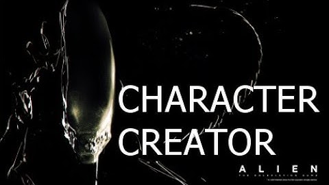 M Presents: Character Creator (Alien RPG)