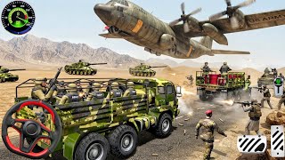 アーミートラック・ドライビングシミュレーター 2026 - ミリタリートラック・ドライビングシミュレーター 3D - Androidゲームプレイ screenshot 5