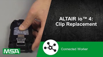 ALTAIR io™ 4: Clip Replacement