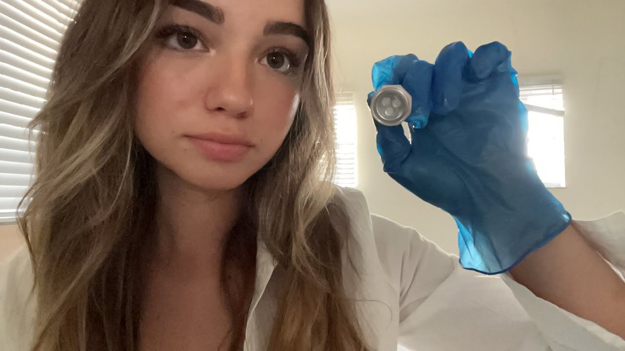 asmr quick cranial nerve exam 🧠