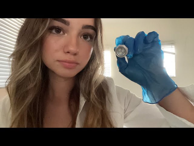 asmr quick cranial nerve exam 🧠